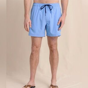 Southern Tide Solid Swim Trunk in Ocean Channel. Size XXL. NWOT
